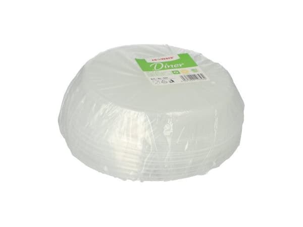 Papstar 96559, Polypropylen (PP), Gjennomsiktig, 227 mm, 227 mm, 41 mm