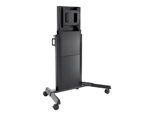 Chief XL Electric Height Adjust Cart - Vagn - motoriserad - för platt panel - svart - skärmstorlek: 50"-80"