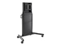 Miniatyrbild 4 av 5: Chief XL Electric Height Adjust Cart - Vagn - motoriserad - för platt panel - svart - skärmstorlek: 50"-80"