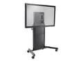Miniatyrbild 2 av 5: Chief XL Electric Height Adjust Cart - Vagn - motoriserad - för platt panel - svart - skärmstorlek: 50"-80"