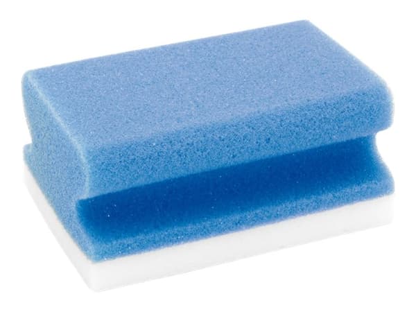 FRANKEN X-Wipe! - Viskelær for whiteboard - hvit, blå (en pakke 2)