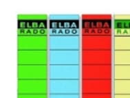 Elba Spine Label for Lever Arch Files 190 x 59 mm Yellow, Gult, 10 ark, 59 mm, 190 mm, 10 stykker