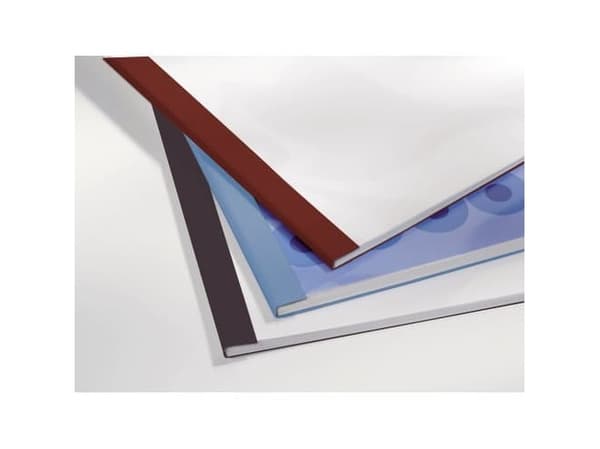 GBC LeatherGrain - 1.5 mm - A4 (210 x 297 mm) - 15 ark - 150 mikrometer - vit - 250 g/m² - 100 stk termiskt bindningsskydd