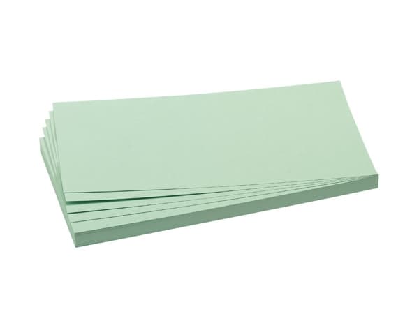 Franken UMZ 1020 19, Rektangel, Grön, papper, 95 mm, 205 mm, 500 ark