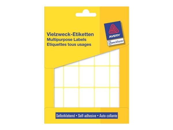 Avery Zweckform - Hvit - 23 x 32 mm 560 etikett(er) flerbruks merkelapper