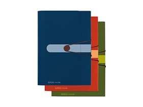 Herlitz 11411253, Polypropylen (PP), Grønn, Landskap, Visittkort, Elastisk bånd, 1 stykker