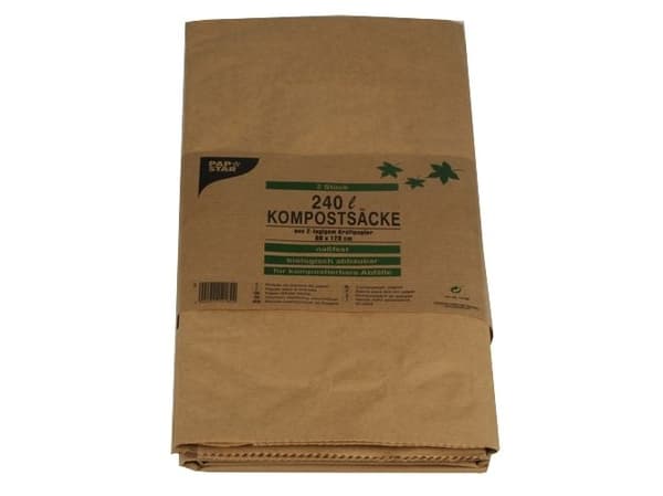 Papstar 14189, 240 l, Brun, Papir, 115 cm, 800 mm, 2 stykker