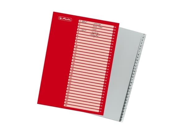 Herlitz 10843712, Harmaa, 1 kpl