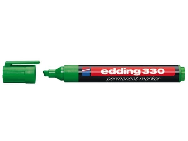 edding 330 - Markering - permanent - grön - 1-5 mm