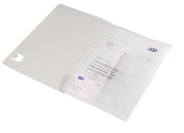 Elba Image basic, Plast, Vit, A4, 1 styck