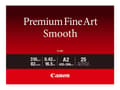 Miniatyrbilde 1 av 3: Canon Premium Fine Art FA-SM2 - Glatt - 16,5 mille - A2 (420 x 594 mm) - 310 g/m² - 82 pund - 25 ark fotopapir - for imagePROGRAF PRO-1000