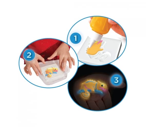 Simba Aqua Gelz Rinkinys Deluxe hehkuu pimeässä