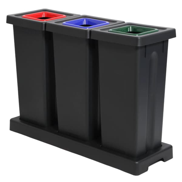 TWIN Affaldsspand til sortering 53 ltr. grå