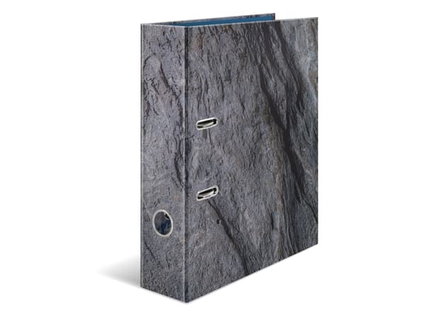 HERMA Stone, A4, Q-ring, Oppbevaring, Kartong, Grå, Matt