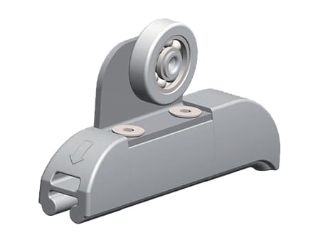 Franken PSSA, Board wheel, Grå, Vegg, Franken PRO, 147 mm, 100 mm