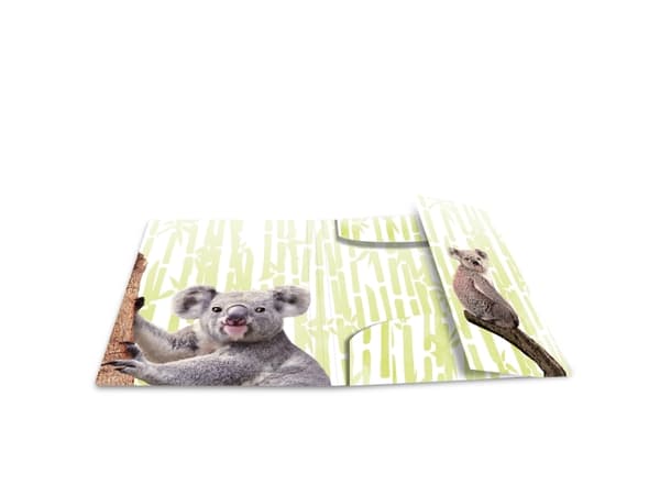 HERMA Koalafamily, Vanlig mapp, A4, Polypropylen (PP), Multifärg, Resårband, 240 mm