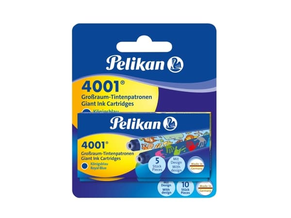 Pelikan 338277, Blå, Tyskland, Blister, 10 stykker