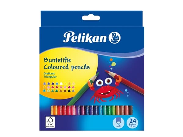 Pelikan 700122, Multifärg, 12 styck