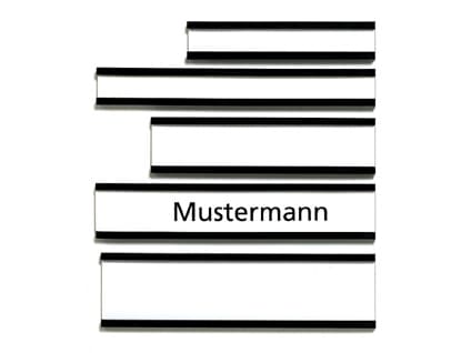 FRANKEN - Magnetisk etikettholder - brun - for FRANKEN JetKalender 1203, 703, 714; FRANKEN JetPlaner 1235, 936