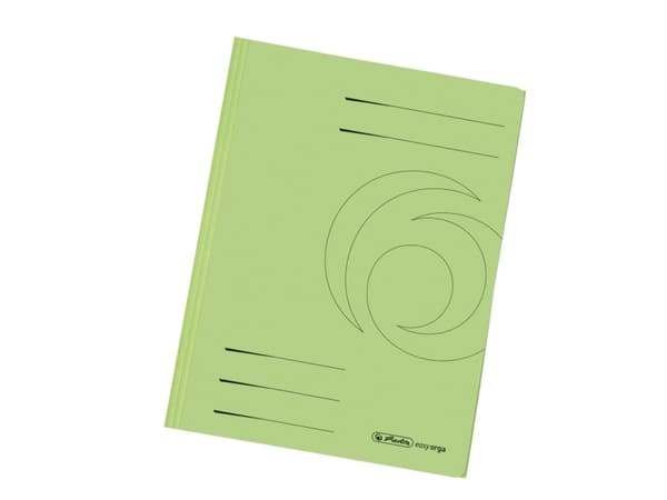 Herlitz 11076460, A4, Fotoark kartong, Grønn, 1 stykker