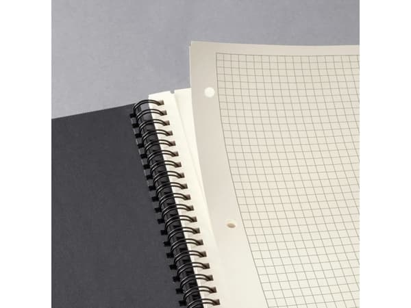 Sigel CONCEPTUM, Musta, A4, 160 arkkia, 80 g/m², Neliöpaperi, Kovakantinen