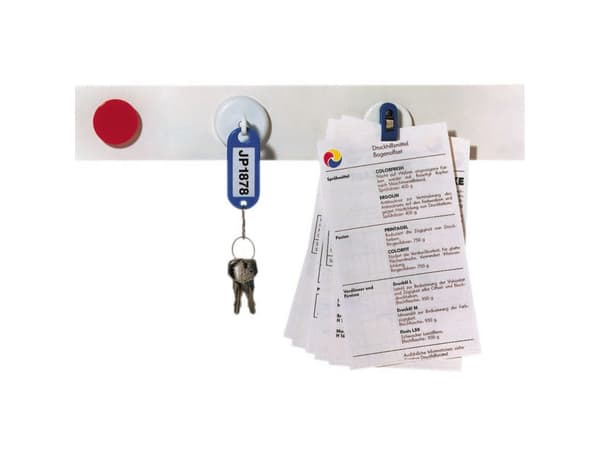 Franken ST1355, Hållare, Vit, Plast, 1000 mm, 0,5 mm, 50 mm