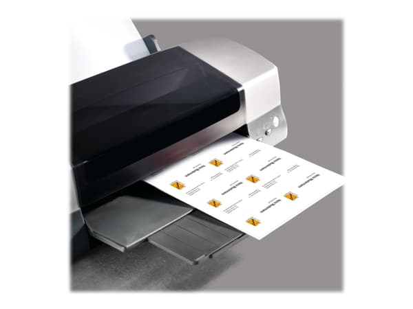 Sigel DP930, Laser/Inkjet, Valkoinen, 185 g/m², 85 mm, 55 mm, 600 arkkia