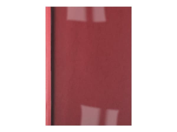 GBC LeatherGrain - 1.5 mm - A4 (210 x 297 mm) - 15 ark - 150 mikroner - rød - 240 g/m² - 100 stk permomslag