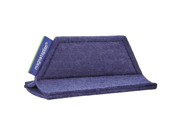 Magnetoplan valkotaulun pyyhin valkotaululle magnetoWipe ecoAware 105 mm x 60 mm x 5,2 mm 1228814 1 kpl