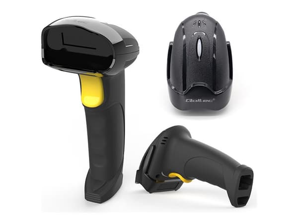Qoltec - Streckkodsskanner - handhållen - 200 skanning/sek - avkodad - USB