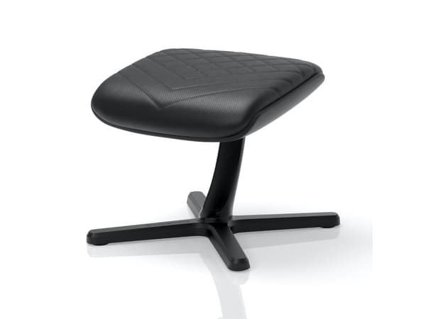 noblechairs NBL-FR-PU-BLK, Svart, Gjuten aluminium, Tyg, Skum, Plast, 0 - 45°, 490 mm, 400 mm, 450 mm