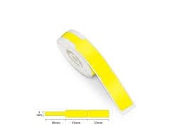NIIMBOT Etiketter (rulle) 72 x 12.5 mm Gul 65 stk A2K18638301 Kabel-etiketter