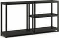 Miniatyrbilde 1 av 2: KETER plastbokhylle 5 hyller 90 x 40 x 182 cm