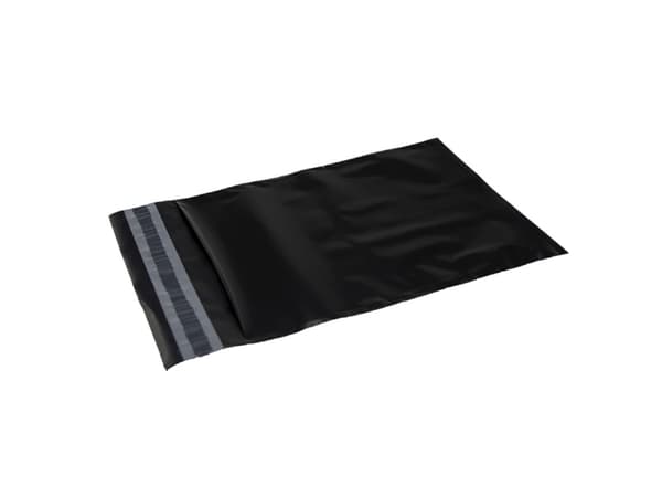 Postpåse PE svart 230x325 100st/förpackning