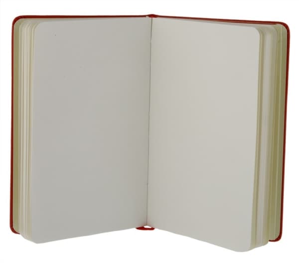 Moleskine Classic, Monokromatisk, Rød, 192 ark, 70 g/m², Innbundet (hardcover), Universell