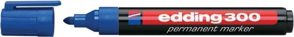 Edding Permanent Marker - 300 - Blå