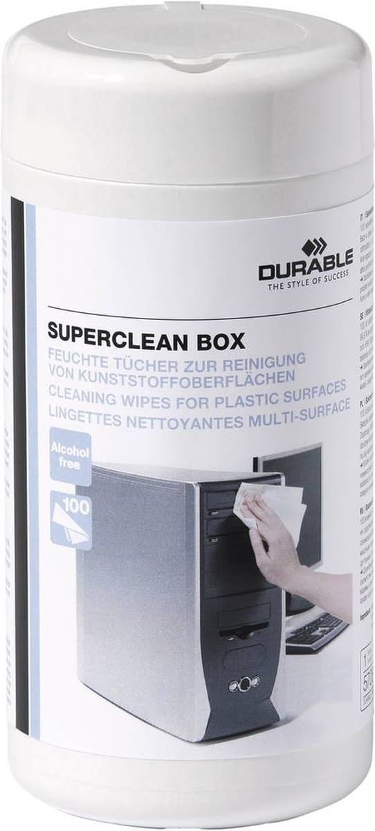 Holdbar 570802 Rengøringsservietter til plastik 100 stk.