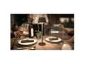 Miniatyrbild 1 av 5: Securit® LED bordlampe GEORGINA, inkl. lynkoblings-ladekabel, sort