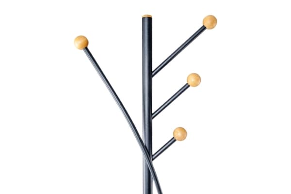 Coat stand, aura black