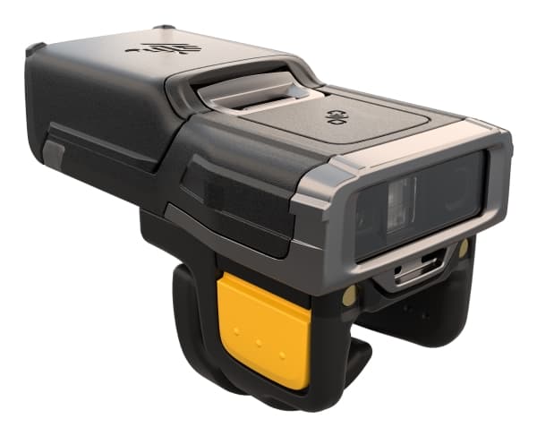 Zebra RS6100, Wearable bar code reader, 2D, LED, Codabar, Code 11, Code 128, Code 39, Code 93, GS1 DataBar, MSI, Aztec Code, Composite Codes, Data Ma