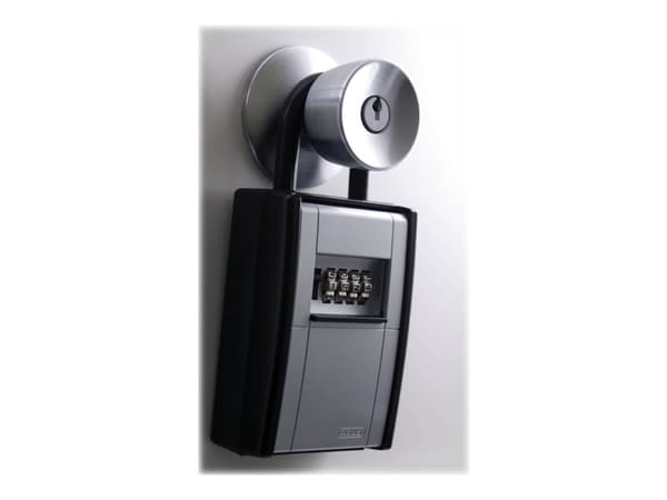 ABUS KeyGarage 797, Metalli, Sinkki, Musta, Hopea, Koodi, 84 x 44 x 119 mm, Kupla