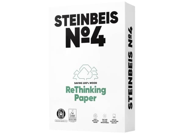 STEINBEIS No. 4 99900644 Universal tulostuspaperi toimistopaperi DIN A4 80 g/m² 500 arkkia Valkoinen