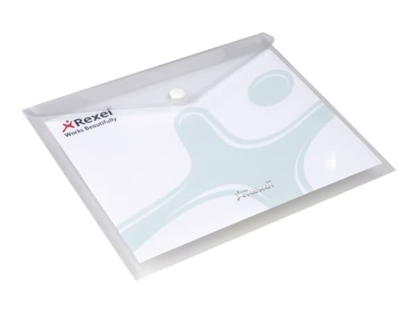 Rexel ICE dokumentasjonsveske A5 Klar (5) - A5 - Gjennomsiktig - 1 mm - 120 mm - 180 mm - 5 stykke(r) (2101658)