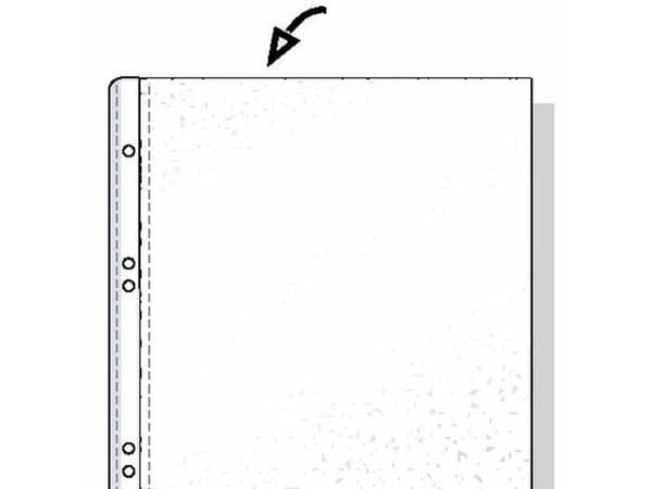 Rexel Economy - Arkbeskytter - for A6 - blank (en pakke 50)
