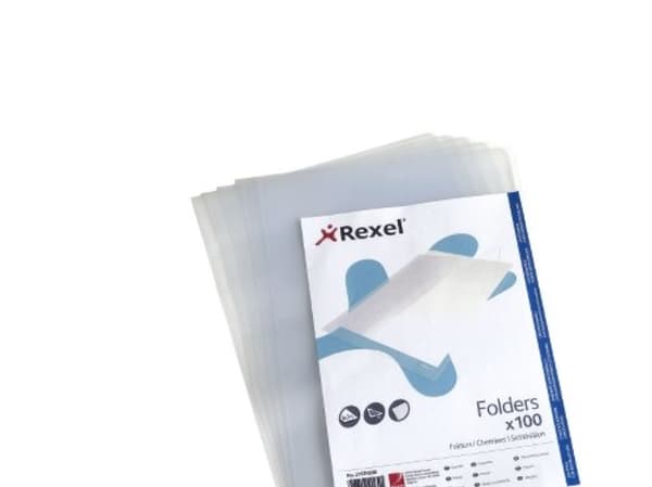 Rexel 21674090, 210 x 297 mm (A4), Gjennomsiktig, Polypropylen (PP), 221 mm, 312 mm, 25 mm