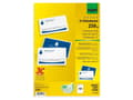 Pikkukuva 5 / 5: Sigel Business Card 3C LP853 - Käyntikortit - kirkkaan valkoinen - 85 x 55 mm - 250 g/m2 - 100 korttia (10 arkkia x 10) (LP853)