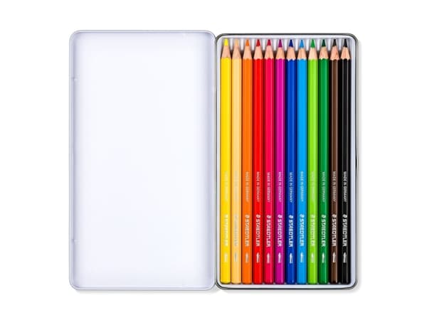 Staedtler 146 10C, Soft (myk), Flerfarget, 12 stykker