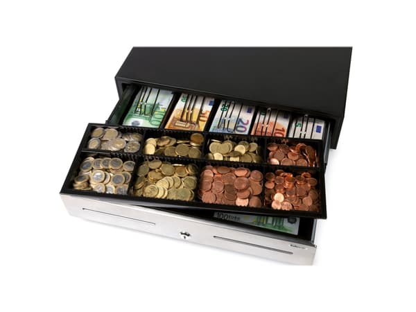 Safescan 4646-tray - Bricka till kassalåda - svart