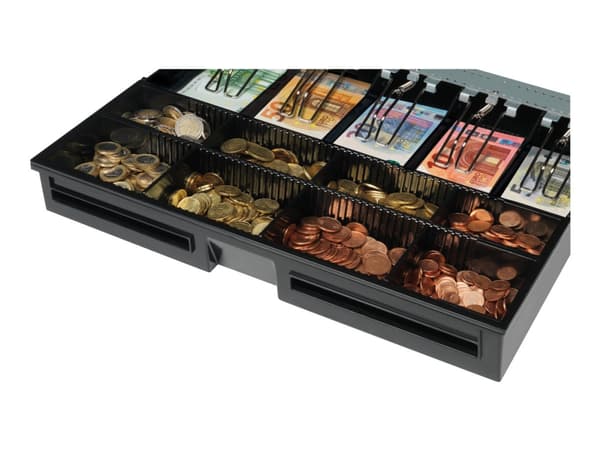 Safescan 4646-tray - Bricka till kassalåda - svart