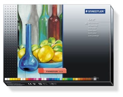 STAEDTLER karat - Kritt - assorterte farger (en pakke 36)